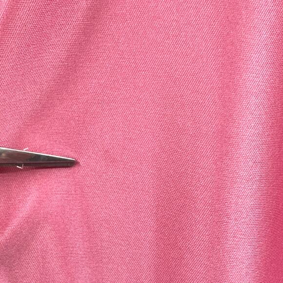 VTG 70s Maxi Dress Sz M Pink Edwardian Boho Prairie Cottagecore Lace Prom Hippie - Picture 15 of 16